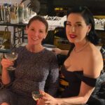Dita Von Teese Instagram – Happy birthday to @mommavonteese , gorgeous at 73 today! This photo was taken in Paris last month 💕
Happy birthday, Mom.