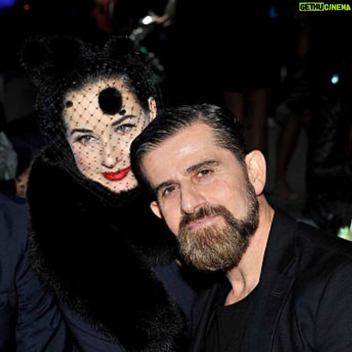 Dita Von Teese Instagram - Heartbroken and shocked over the sudden passing of my dear longtime friend Salvo Nicosia, @thebeardedpublicist He will be greatly missed by so many of us.
