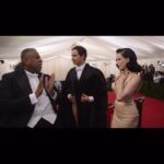 Dita Von Teese Instagram - An all-time favorite #MetGala moment, with @zacposen chatting with @andreltalley ❣️ I was fortunate to be wearing a dress that was exactly right for the #charlesjames exhibit that year. And I might just pull this out of my archives and have breakfast in it, in memory of Andre✨