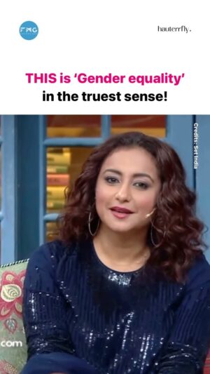 Divya Dutta Instagram - @divyadutta25 defines equality so beautifully!❤️ 

Credits: @sonytvofficial / YouTube