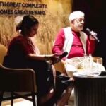 Divya Dutta Instagram - It was one of those very special eves where we heard @naseeruddin49 recite #mirzaghalib ..soul calming itvwas.. And i got to recite my fav #amritapritam too.. @aberlour