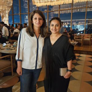 Divya Dutta Instagram - Dear @gabriellademetriades , thankyou for inviting me to a delightful eve at @megumibandra ..an absolutely amazing host!! Lovely catching up with @rampal72 
@shibaniakhtar 
@razylivingtheblues 
@sufisoul 
And my dear @sunaeyaa how amazingly have you curated the menu..lipsmacking delicious. My bests to u n #amitpal .