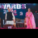 Divya Dutta Instagram - At the @jvwu_jaipur ..with the honorable governor of rajasthan @kalrajmishraofficial for thecwomen achiever awards.. so lovely to have an interactive session with an exciting enthusiatic audience..women, who love you and look up to you.. #gratitude @yogesh_ballan @raasshhmii