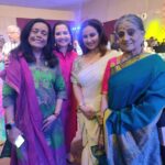 Divya Dutta Instagram - These women!! I totally love n look up to! @anupama.chopra @bhawanasomaaya #bhartipradhan.An iconic pic for me! What a beautiful eve at the @criticschoiceindia awards..congratulation dear @anupama.chopra and all the critics.its truly a validation for the winners to be your choice!!