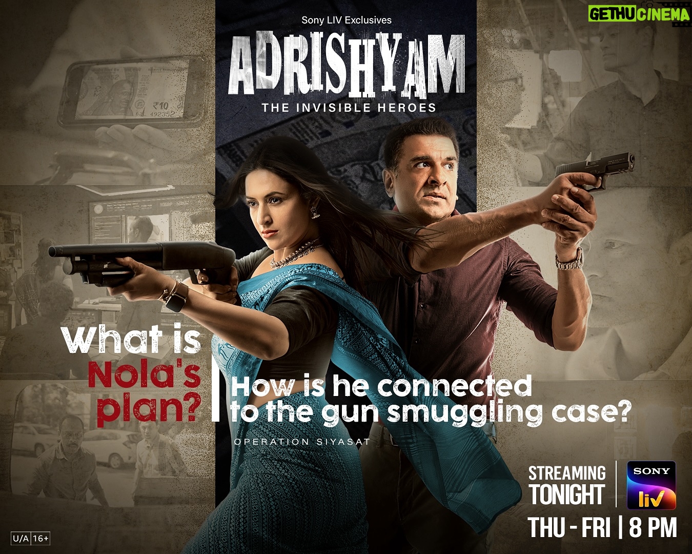 Divyanka Tripathi Instagram - Will the Adrishyam team be able uncover Nola’s conspiracy in time? 👀 Watch Operation Siyasat in Adrishyam - The Invisible Heroes streaming now on Sony LIV. New episodes every Thu-Fri at 8 pm #Adrishyam #AdrishyamONSonyLIV @divyankatripathidahiya @eijazkhan @thespianace @tarunanand27 @chirag.mehra @bombayshowstudios @i.am.rosh @aaryan_amit_ @paragchadha @zarababytv @shriyajhasj @sachinpandey2612 @adity938 @anshumania @k_chanakya @anshumanshoots @sanjay_kumar_behera @sonylivinternational
