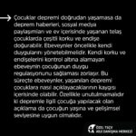 Doğa Rutkay Instagram - Depremi çocuklarımız nasıl anlatmalıyız?