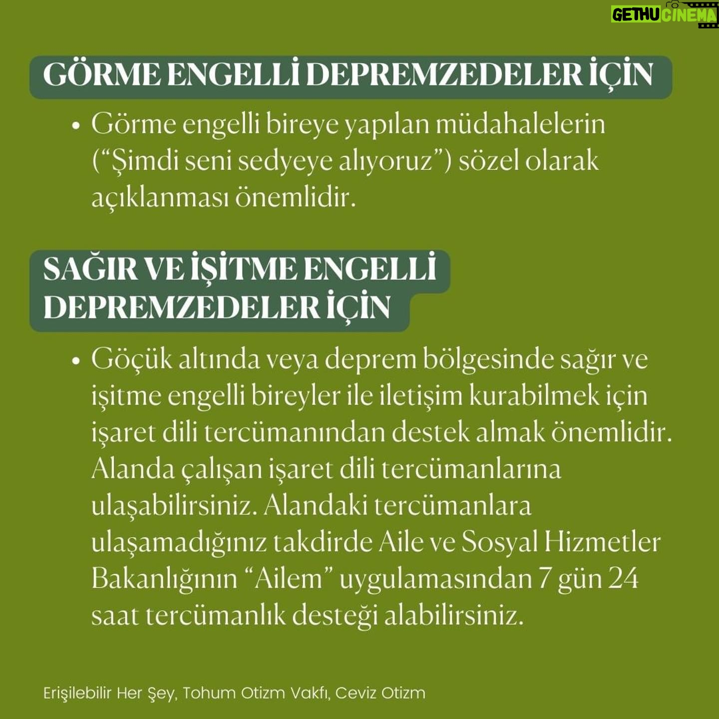 Doğa Rutkay Instagram - Çok önemli bilgiler. Yaymamıza yardımcı olur musunuz?🙏🏼 @tohumotizm @cevizotizm @erisilebilirhersey