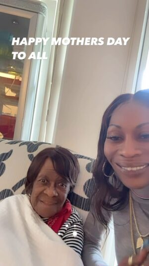 Dominique Jackson Instagram - Happy Mother’s Day to all mothers!
My grandmother who I call Mom, my sister.  @knique4u and my mother Carole #family #livehonestly #liveauthentic #loveislove #trinbagonian🇹🇹 #trinbago