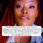Dominique Jackson Instagram - Sending love and light ! May she RIP #livehonestly #liveauthentic #liveandletlive #transphobia