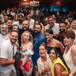 Donia Samy Instagram - من العرض الخاص لفيلم "وش في وش" ♥️ شكراً لكل فرد في الفيلم ده حقيقي من كل قلبي 🙏🏼 شكراً يا استاذ وليد ع الفرصة دي ويارب دايماً ابقى قد الثقة ♥️♥️♥️