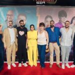 Donia Samy Instagram - من العرض الخاص لفيلم "وش في وش" ♥️ شكراً لكل فرد في الفيلم ده حقيقي من كل قلبي 🙏🏼 شكراً يا استاذ وليد ع الفرصة دي ويارب دايماً ابقى قد الثقة ♥️♥️♥️