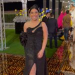 Donia Samy Instagram - 🕷️🖤 👗 @vano_ready_to_wear @ali_elsharnoby 💄 @walaa_make_up_artist 💇‍♀️ @amr.metaeb
