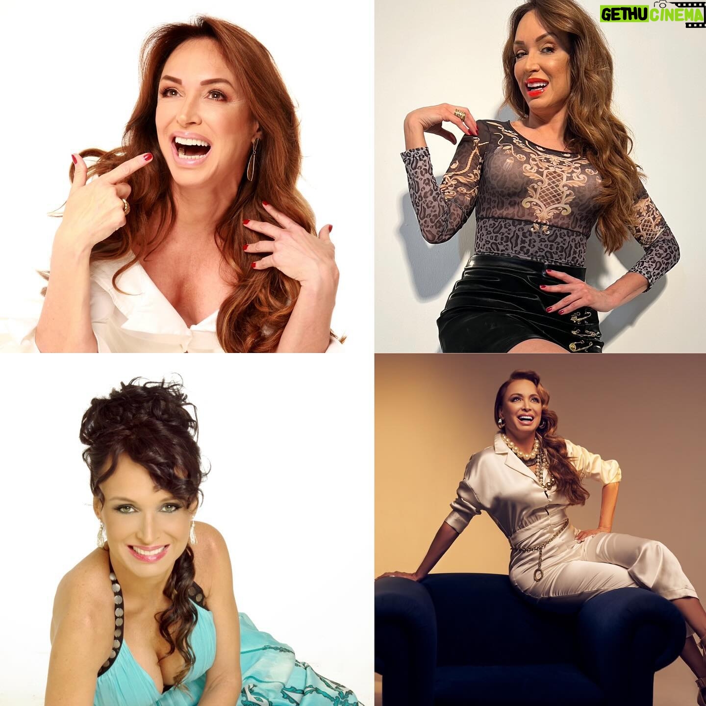 Dora Mazzone Instagram - Villana/: definición Una “villana” es un personaje que aparece como antagonista de la protagonista en el mundo de la ficción, principalmente en series de telenovelas. Esta villana se encuentra en una posición ventajosa debido a sus antecedentes familiares, estatus social, apariencia, bienes, etc. 🦹🏻♀️ Yo agrego: Es aquella mujer malvada de telenovela que logra alzar la ceja hasta el infinito y más allá… 😂😂😂😂 ¿Qué más le agregas a una buena villana? Díganme si en alguna de las fotos no cumplo con la definición… #juevesdetbt #juevesdevueltaatraseneltiempo #villanadetelenovela