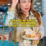 Dora Mazzone Instagram - Nada mejor que empezar la dieta con una amiga 😌 Para romperla juntas 🤣🤣🤣 Me descubrió 😬 …. Ajá! pero tampoco es que ella estaba comiendo ensalada 🤣🤣🤣 Etiqueta a la amiga con la que haces dieta 👇🏼 Nos vemos en Pan Cumbres, todo es tan delicioso que la dieta será para otro día 🤫🤫 @pancumbres