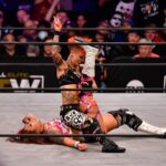 Dori Prange Instagram - After a few days of recovery, I just want to take a second to express how impressive @callmekrisstat is. Wednesday I was pushed past where I ever thought I could go, and that was because I was in the ring with one of the most talented wrestlers in the industry. Her strength and athleticism is unmatched, and I can honestly say she gave me one of my favorite matches to date. So thank you Kris, and ANYTIME you wanna do it again. You know where to find me. But as for right now, @nylarosebeast, we have some unfinished business.