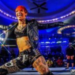 Dori Prange Instagram – In 2013, @aawpro gave this Runaway a home and I will forever be grateful. And to face @walking_weapon for my homecoming last week was something I’ll never forget! 🙏🏻