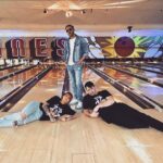 Dori Prange Instagram – Pin Pals. 🎳

(Sorry I have to beat up your friend soon boys)