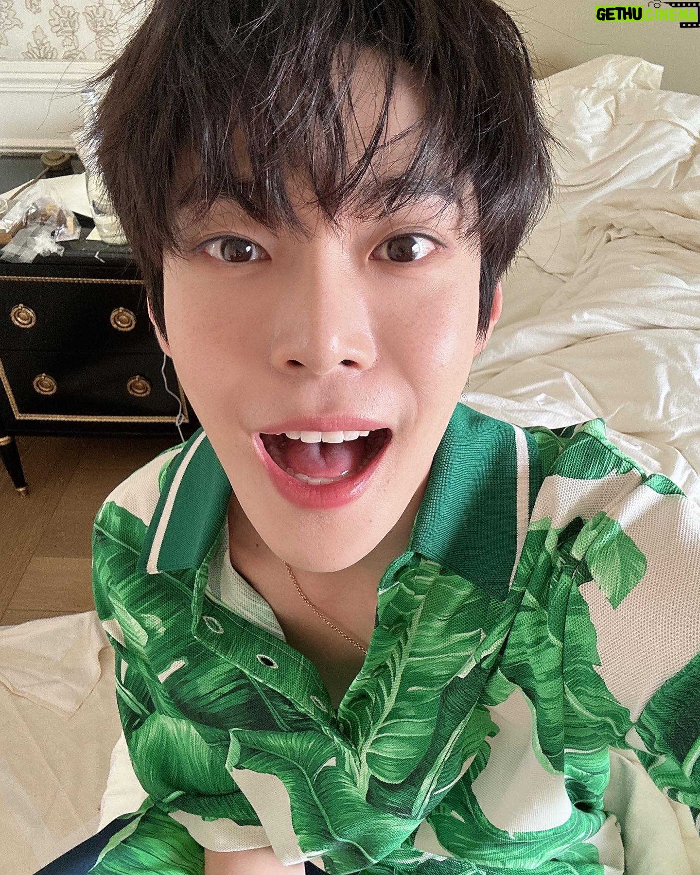 Doyoung Instagram - 🍀☘️@dolcegabbana #dolcegabbana #돌체앤가바나