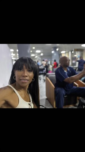 Dr. Jackie Walters Berry Instagram - Ok, I’ve finally made it to Mother Africa, Lagos, Nigeria supporting the @aoafoundation and @toyinmodel. He’s been tryn to get me attend his camp for years and this was the year!  I get to see how our helping one child turns into helping thousands of women and children. It’s a great opportunity to continue to give back.  This trip is about “Empowering our future, one woman and child at a time”. Can’t wait to spend time sowing into the lives of these women and children. Stay tuned for all the deets. #GiveBack #womenNchildren #aoafoundation #toyinmodel #drjackie