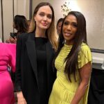 Dr. Jackie Walters Berry Instagram - It was so much honor to share my heart and to have been the keynote speaker for the Fall ‘23 finest @19sweetmupi79 Alpha Kappa Alpha Sorority, Incorporated; to have met @angelinajolie, the international president for @alphaphialpha, shake hands with some amazing sorors and hug others again. So proud to welcome these intelligent, articulate and amazing 50 new sorors! #drjackie #alphakappaalpha #alphaphialpha🤙🏾