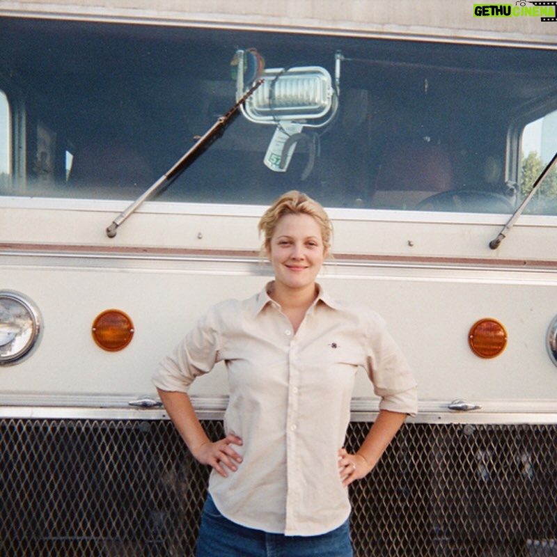 Drew Barrymore Instagram - Some things never change. My love for RV’s has stayed the same!