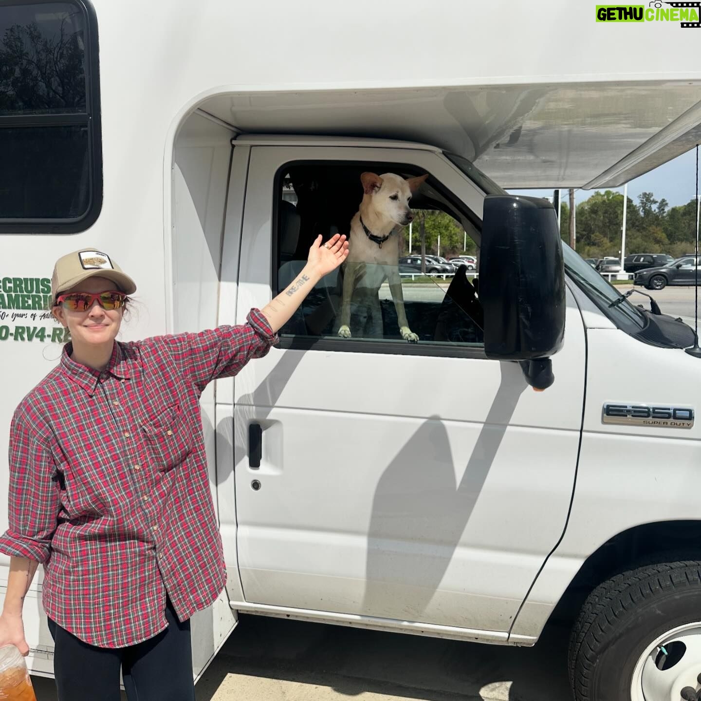 Drew Barrymore Instagram - Some things never change. My love for RV’s has stayed the same!