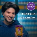Dulquer Salmaan Instagram - Indulge in a truly fresh and flavourful ice cream experience with Mercely’s - The True Ice Cream 🥰🍦 #mercelysicecream #thetrueicecream #Ad