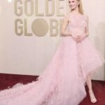 Dylan Mulvaney Instagram - Golden Globes 2024 🌟 ps for every “ugh why is she there” comment, my face card gets 10 more invites so do as you will 🤷🏼‍♀️ Dress: @marchesafashion Hair: @angelinapanelli Makeup: @donni.davy Jewelry: @sydneyevan Carpet pics: @gettyimages Glam portraits: @coltonlhaynes