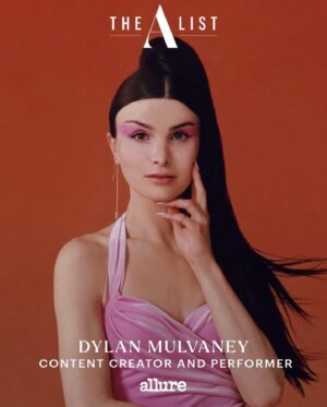 Dylan Mulvaney Instagram - Getting my groove back ❤️ thank you Allure for this fab shoot/putting me of the A-list!!
Photographer: Lea Winkler @leabwinkler
Stylist: Ian McRae @ian__mcrae 
Hair: Hiro   Mari @hiromarihair
Makeup: Ayaka Nihei @ayaka_nihei
Manicure: Jazz @jazzstyle 
On Set Producer: Hannah Kinlaw @hannahkinlaw