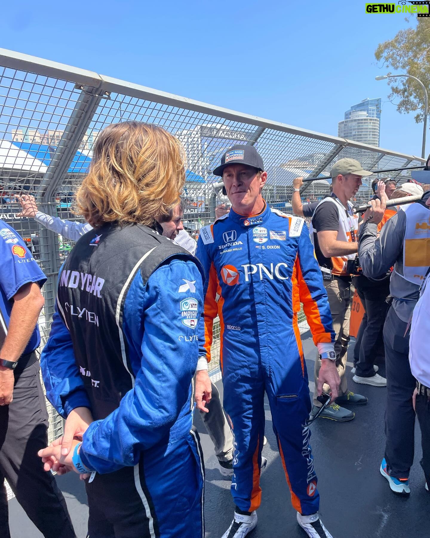Dylan Sprouse Instagram - Thanks @indycar for having me and the gang, had the raddest time riding in the 2 seater. Great day, can’t wait for the next one. #indycar