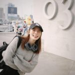 林莎 Instagram - 今天經紀人一看到我，就問我在高雄是不是過的很開心～～ 好啦我知道了 今天開始封住嘴巴！！！！！不講話了