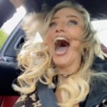 Ebanie Bridges Instagram - My facials say it all 😜😮‍💨🤤💦🔥 some reactions from my spin in @moltonchambers #ES1500 #991TurboS with @rubais_esmotor behind the wheel 🥵🥵😍 Thanks for the experience @esmotoruk looking forward to building mine up to this with you guys 😉