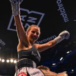 Ebanie Bridges Instagram - 2 years ago I became a world champion, in my beloved city of Leeds 💙💛. Not much comes close to the feeling of winning a world title. And walking out to such amazing support (swipe) No one can ever take that away from me. It will be with me forever. All the sacrifices (too many to mention) all paid off that night. I can’t wait to feel that again 🙌🏼 and I will 💯 trust me. I always prove the doubters wrong always have and always will. Cos I believe and that’s why I achieve. #EbanieBridges #IBFWorldChampion #BlondeBomber #TibbsBoxing #Madonna #Matchroom #DAZN