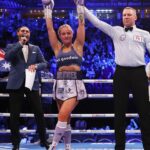 Ebanie Bridges Instagram - 2 years ago I became a world champion, in my beloved city of Leeds 💙💛. Not much comes close to the feeling of winning a world title. And walking out to such amazing support (swipe) No one can ever take that away from me. It will be with me forever. All the sacrifices (too many to mention) all paid off that night. I can’t wait to feel that again 🙌🏼 and I will 💯 trust me. I always prove the doubters wrong always have and always will. Cos I believe and that’s why I achieve. #EbanieBridges #IBFWorldChampion #BlondeBomber #TibbsBoxing #Madonna #Matchroom #DAZN