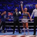 Ebanie Bridges Instagram - 2 years ago I became a world champion, in my beloved city of Leeds 💙💛. Not much comes close to the feeling of winning a world title. And walking out to such amazing support (swipe) No one can ever take that away from me. It will be with me forever. All the sacrifices (too many to mention) all paid off that night. I can’t wait to feel that again 🙌🏼 and I will 💯 trust me. I always prove the doubters wrong always have and always will. Cos I believe and that’s why I achieve. #EbanieBridges #IBFWorldChampion #BlondeBomber #TibbsBoxing #Madonna #Matchroom #DAZN
