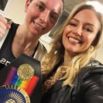 Ebanie Bridges Instagram - #AndTheNew @nicola_hopewell_ Commonwealth flyweight champion👏🏼🥹 so FKN proud. Was never a doubt. This girl deserves it and more. Works so hard and the Most sweetest soul. Congrats Nicola and to the whole team and her partner @marfisia_lanza for all you do for her too ❤️❤️👑👑👑