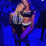 Ebanie Bridges Instagram - Finally reunited with my beautiful Forged girl tonight the stunning @chloe.eb 🫶🏼 love you and missed you 🖤🤍 #FRGDArmy #ForgedIrishStout #EbanieBridges #ConorMcgregor