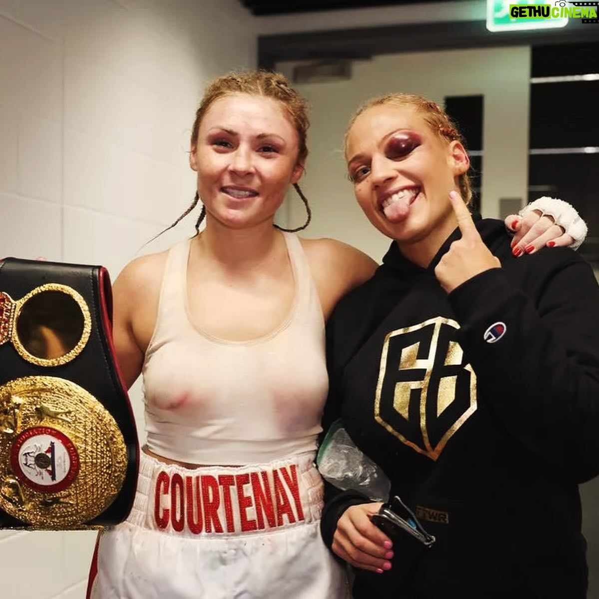 Ebanie Bridges Instagram - 3 years ago today, A fight / rilvary that will never be forgotten #BridgesCourtenay. #AlwaysSmiling Every fan I talk to one of the first things they say to me is “when are you fighting shanny again?” The first fight was behind closed doors during Covid…. We need to do this again but infront of fans.
