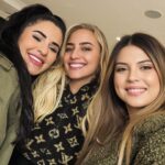 Ebanie Bridges Instagram - Always good to catch up with my girls Maria and @nails_makeup_by_lina at @the.secret.brow.society ❤️🫶🏼 #TheBestUseTheBest