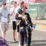 Ebanie Bridges Instagram - @wecrewsade live action put on a SHOW at @gassedontrack! Was such an atmosphere and some crazy people sending it 🏎️ some candids of everyone having a mega time!