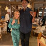 Ebanie Bridges Instagram - What a man, what a legend @mrlennoxlewis🔥🥊 meeting one of the greatest a heavyweights in the world here in Saudi for the BIG UNDISPUTED heavyweight fight this weekend #UsykFury