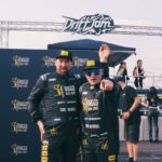Ebanie Bridges Instagram - What an incredible weekend at Drift Jam w/ @wecrewsade and @ebanie_bridges - Forged Irish Stout Ripping Things Up @silverstonecircuit 🖤🤍⚔️🖤🤍⚔️
