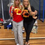 Ebanie Bridges Instagram - Back with my girl @ebanie_bridges ❤️ Supporting @barotillobombersboxingteam this weekend in KOTR 🥊 #blondebombers