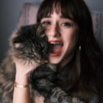 Ece Yaşar Instagram - Sakın kedi çok mutsuz falan yazmayın :’)♥️ #çakılthecat