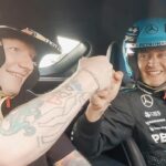 Ed Sheeran Instagram - @georgerussell63 took me on a hot lap in Miami. I obviously loved it look at my face