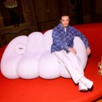 Ed Westwick Instagram – milano design week vibes with @mcmworldwide #mcmwearablecasa