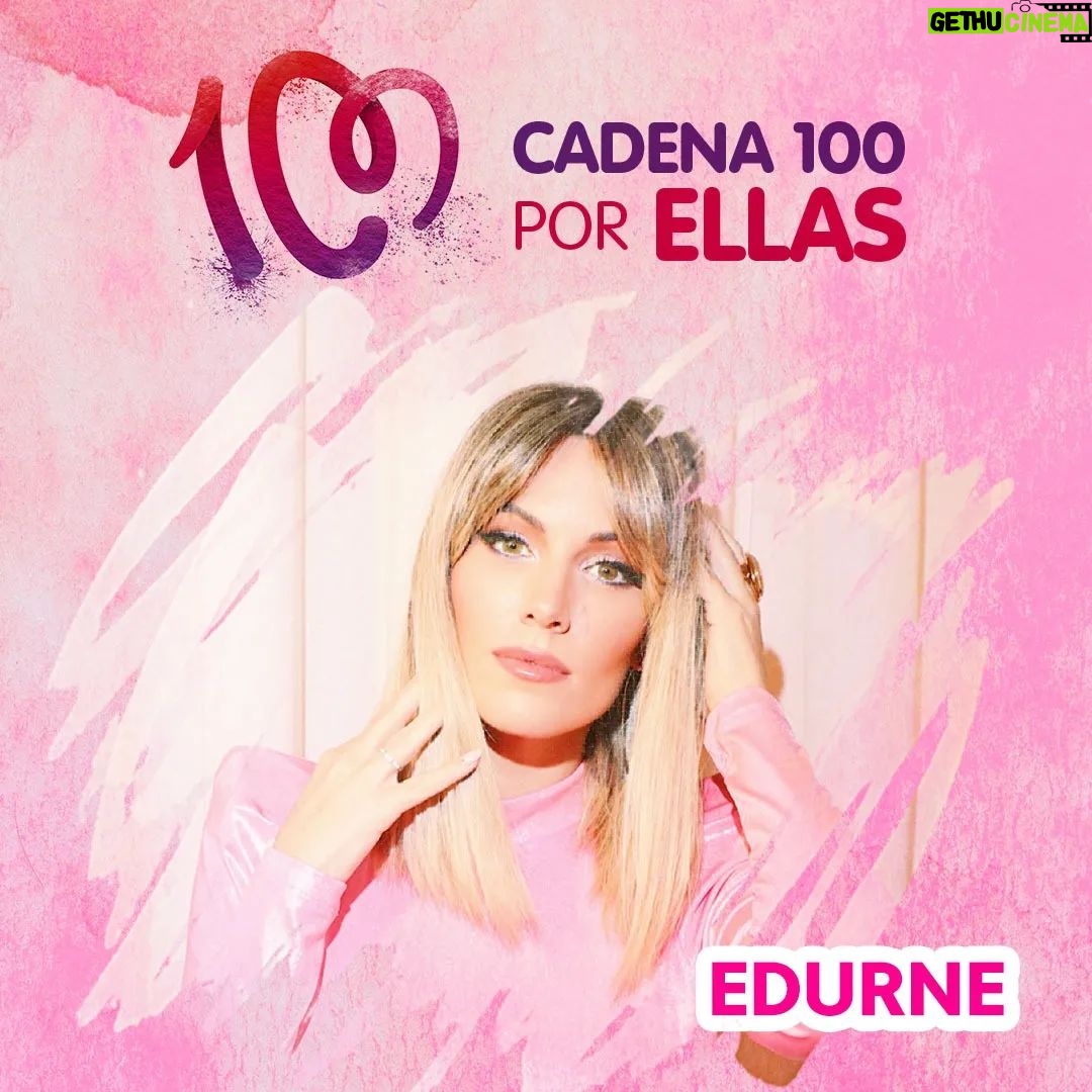 Edurne Instagram - @edurnity nos acompañará en la noche del 21 de octubre en el WiZink Center de Madrid para disfrutar de una noche mágica 💫 Te esperamos en el #CADENA100PorEllas