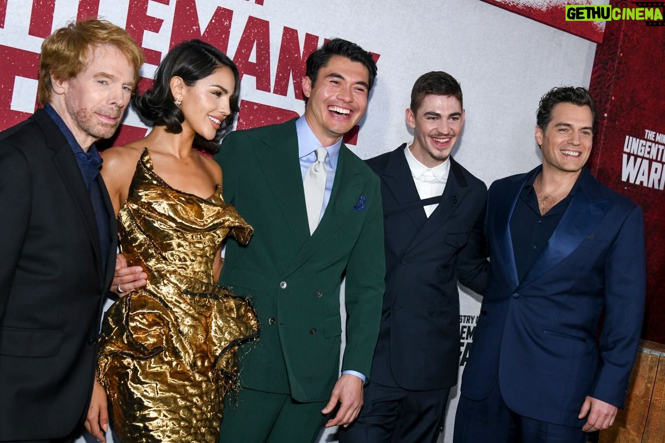 Eiza González Instagram - Out in theatres this weekend! The Ministry of Ungentlemanly Warfare Premiere 💥