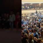 Ekaterina Guseva Instagram - Встречи артистов спектаклей Театра Моссовета с участниками СВО уже стали традицией. На этот раз воины были приглашены на легендарную рок-оперу «Иисус Христос - суперзвезда», а после спектакля мы душевно, тепло пообщались. Спасибо Театру за эти важные встречи! Фото Е. Лапиной