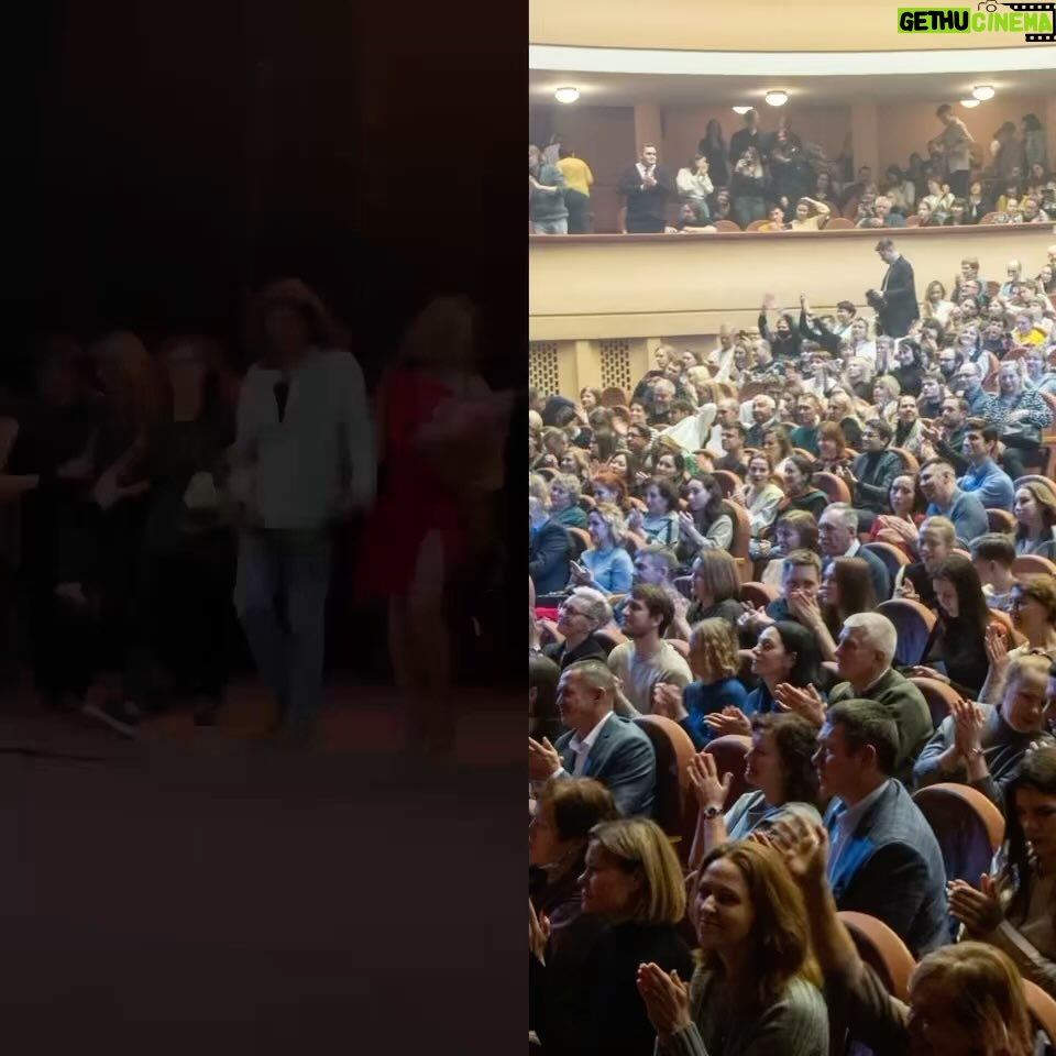 Ekaterina Guseva Instagram - Встречи артистов спектаклей Театра Моссовета с участниками СВО уже стали традицией. На этот раз воины были приглашены на легендарную рок-оперу «Иисус Христос - суперзвезда», а после спектакля мы душевно, тепло пообщались. Спасибо Театру за эти важные встречи! Фото Е. Лапиной